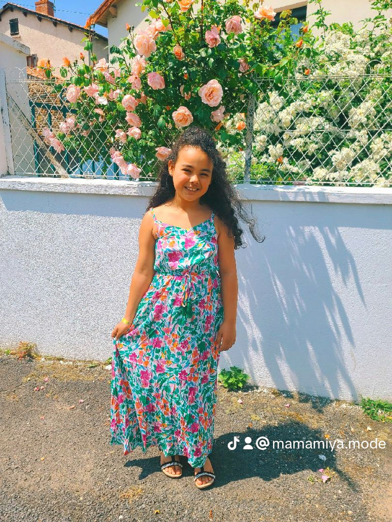 Robe longue Mère-Fille