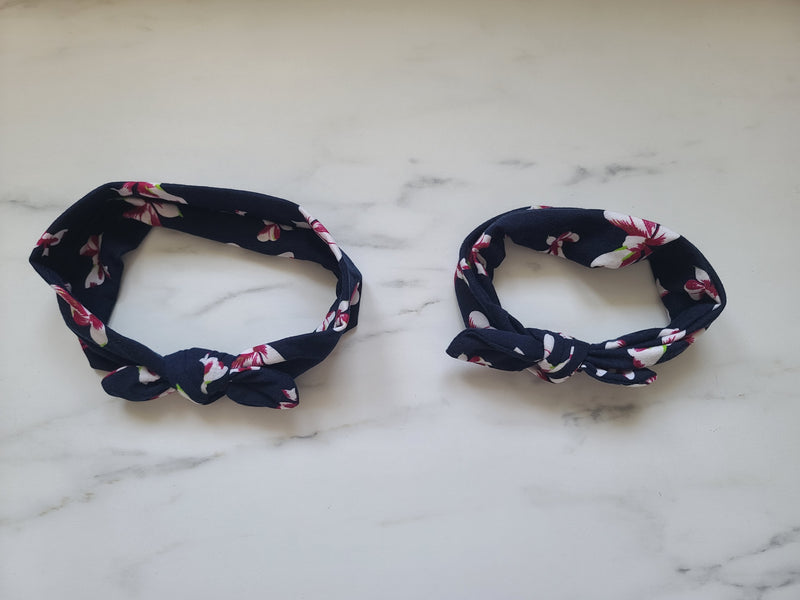 Bandeau imprimé floral