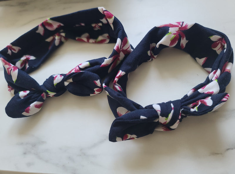 Bandeau imprimé floral