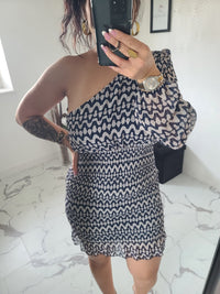 Robe Eva Bleu marine