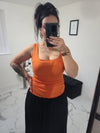 Débardeur Laura orange