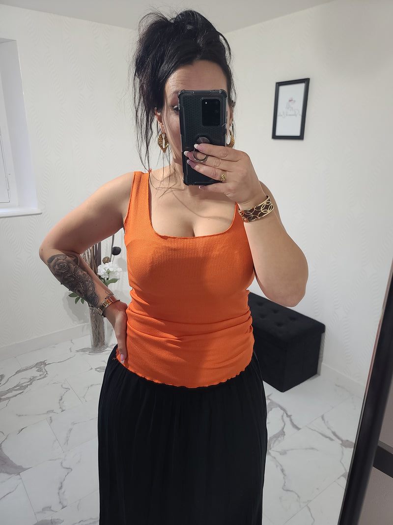 Débardeur Laura orange