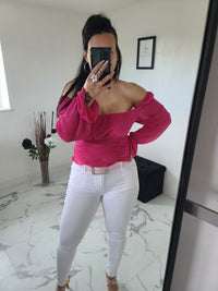 Top Mia fuchsia