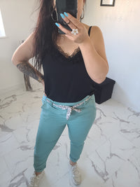 Pantalon Chrisy céladon