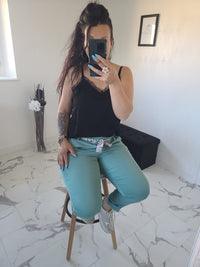 Pantalon Chrisy céladon