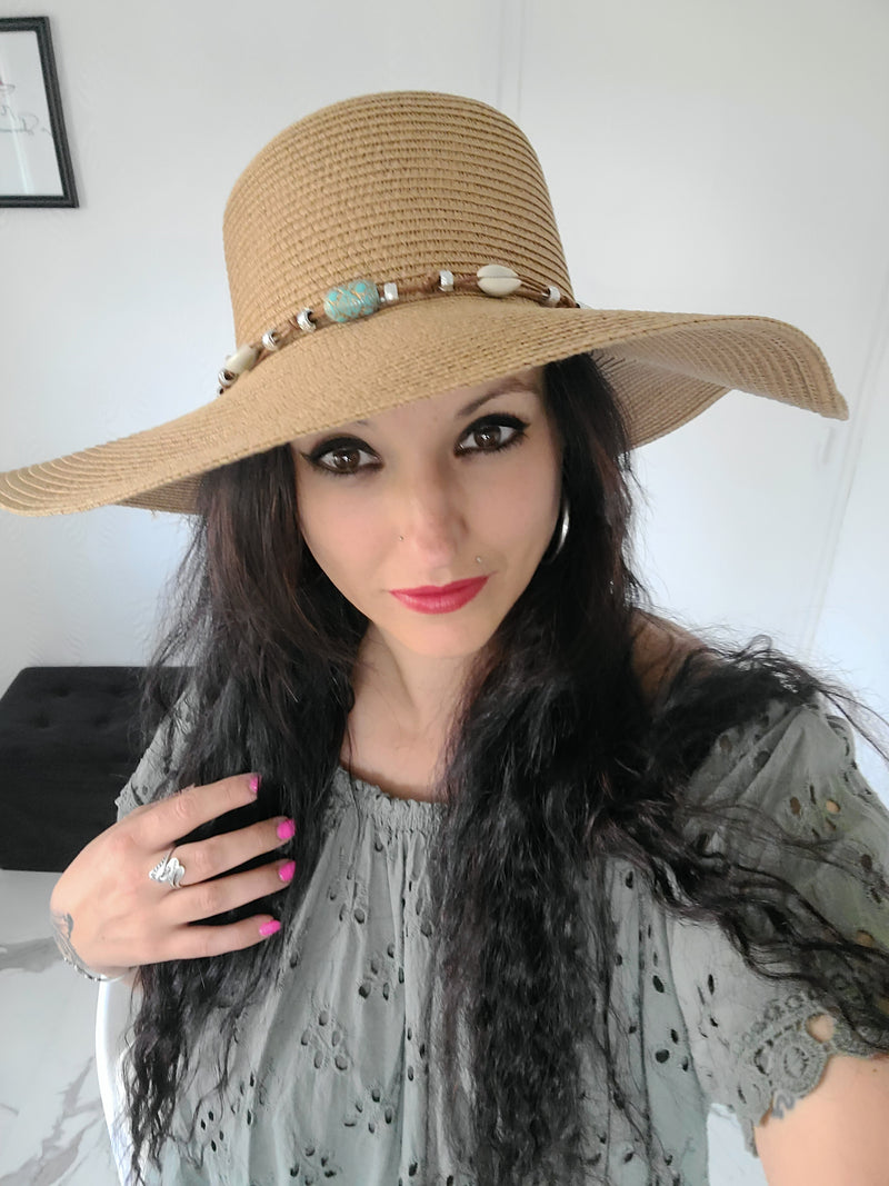 Chapeau Léonie brun