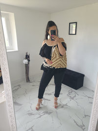 Sac cabas Luigi camel