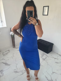 Robe Margot bleu roi