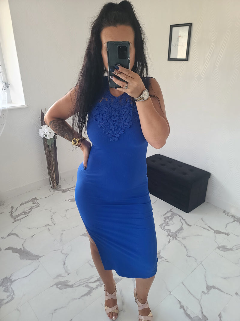 Robe Margot bleu roi