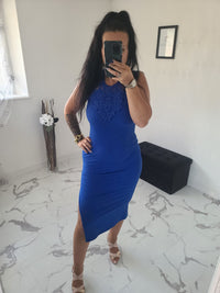 Robe Margot bleu roi