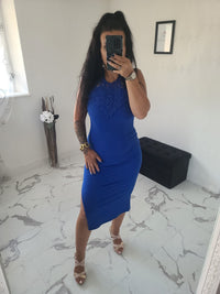 Robe Margot bleu roi