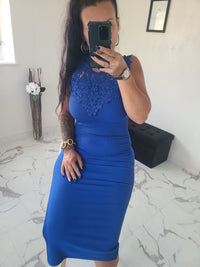 Robe Margot bleu roi