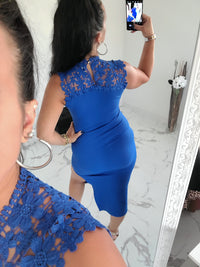 Robe Margot bleu roi