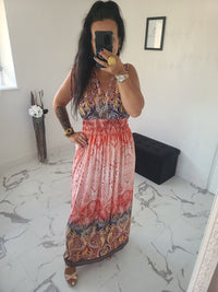 Robe taille magique Livia rouge