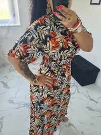 Robe imprimée Victoire noire