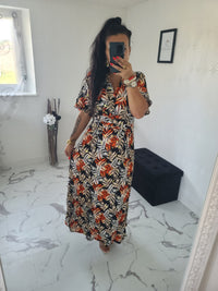 Robe imprimée Victoire noire