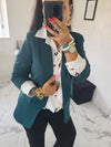 Veste blazer Emilie vert sapin