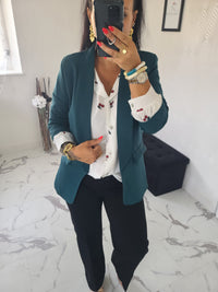 Veste blazer Emilie vert sapin