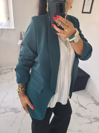 Veste blazer Emilie vert sapin