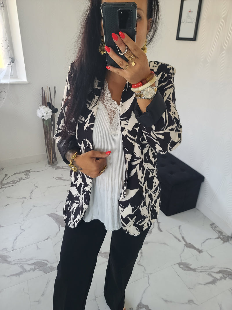 Blazer imprimé Théa