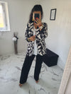 Blazer imprimé Théa
