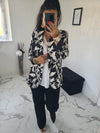 Blazer imprimé Théa