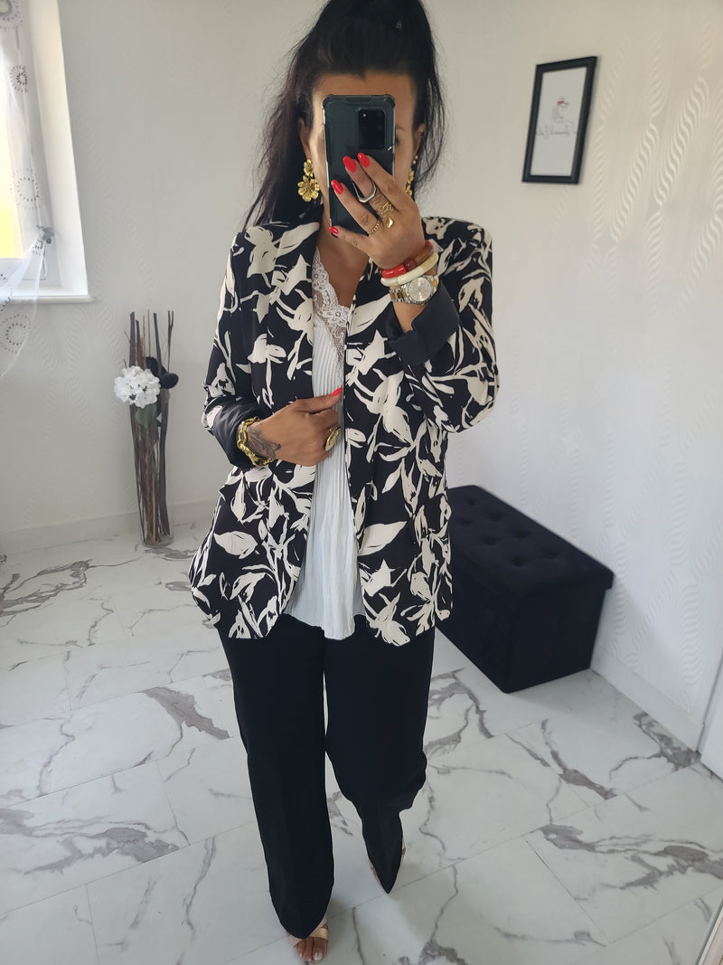 Blazer imprimé Théa