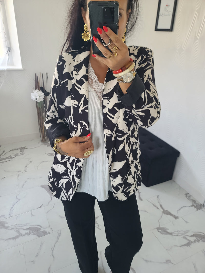 Blazer imprimé Théa