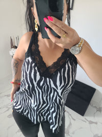 Débardeur imprimé animal Cathy