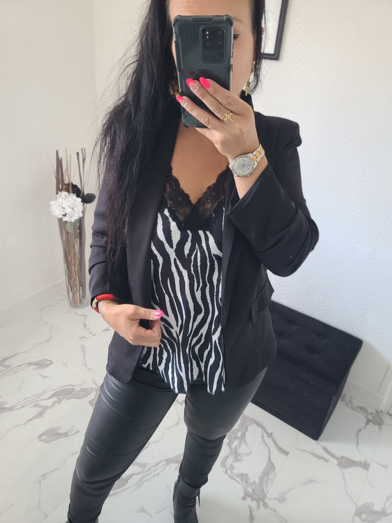 Débardeur imprimé animal Cathy