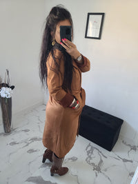 Trench en daim Romane