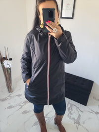 Parka réversible Louise noire