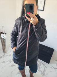 Parka réversible Louise noire