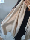 Echarpe LOU beige clair
