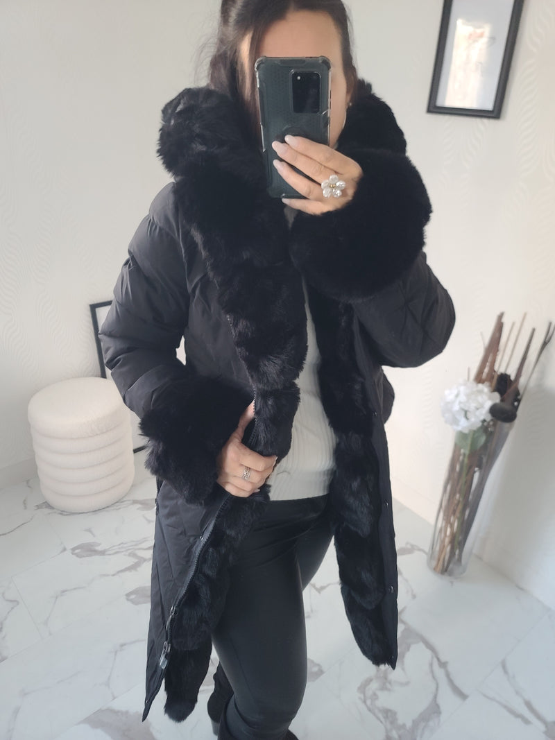 Doudoune fourrée AMBRE