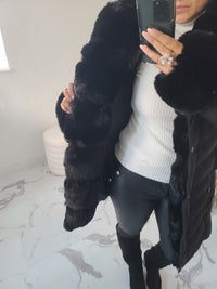 Doudoune fourrée AMBRE