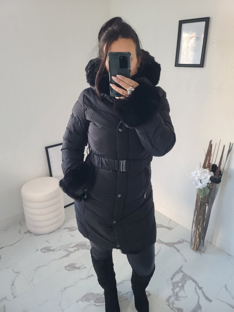 Doudoune fourrée AMBRE