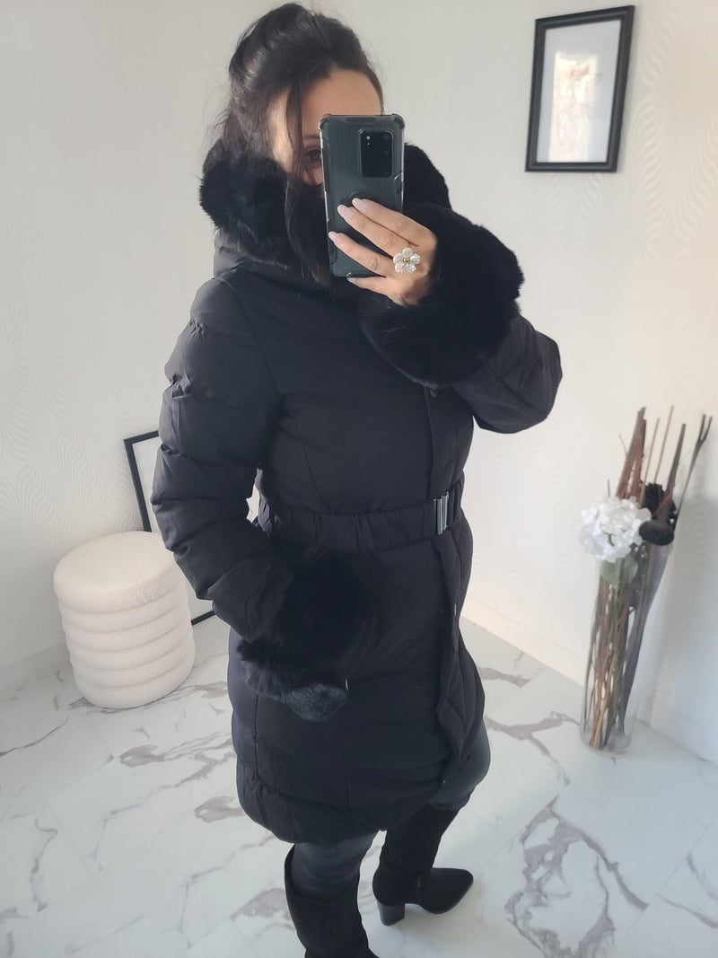 Doudoune fourrée AMBRE