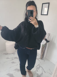 Pull oversize LOUANE noir