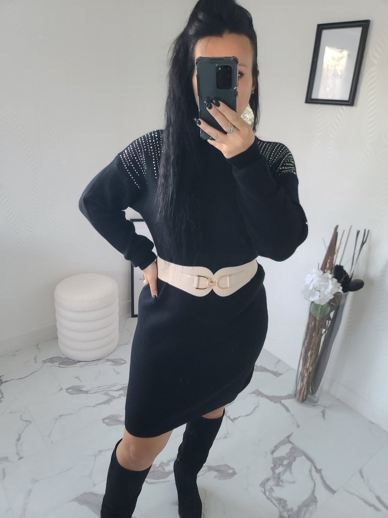 Robe pull JELENA noire