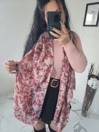 Foulard GARANCE rose