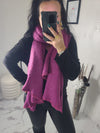Echarpe LOU  fuchsia