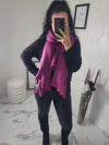 Echarpe LOU  fuchsia