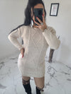 Robe-Pull JANICE beige