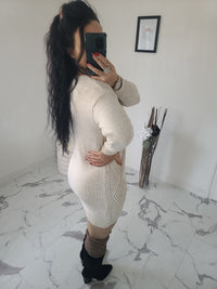 Robe-Pull JANICE beige