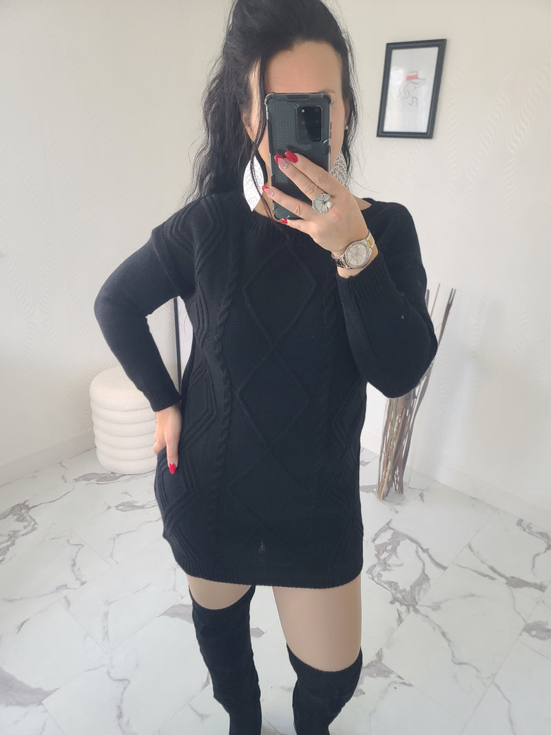 Robe-Pull JANICE noire