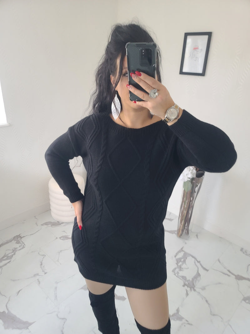 Robe-Pull JANICE noire