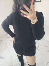 Robe-Pull JANICE noire