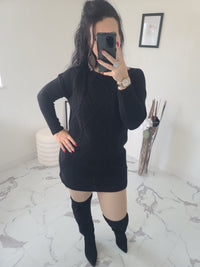 Robe-Pull JANICE noire