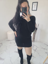 Robe-Pull JANICE noire